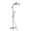 Душевая система hansgrohe crometta s 240 1jet showerpipe 27267000 с термостатом в Астане фото № 1
