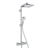 Душевая система hansgrohe crometta е 240 1jet showerpipe 27271000 с термостатом в Астане фото № 1