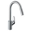 смеситель для кухни hansgrohe focus 31815000 c выдвижным душем в Астане фото № 1