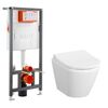 унитаз подвесной vitra integra round 9856b003-7205 безободковый в Астане фото № 1