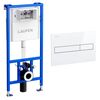 Инсталляция для унитаза laufen lis h8946650000001 c белой клавишей в Астане фото № 1