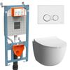унитаз с инсталляцией 4в1 vitra sento 7748b003-0075 v12 740-0480 slim lift в Астане фото № 1