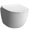 унитаз подвесной vitra sento 7748b003-0075 rim-ex тонкая крышка с микролифтом в Астане фото № 1