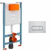 Инсталляция для унитаза 3в1 vitra v-fix core 800-1873 с клавишей 740-2280 в Астане фото № 1