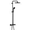 Душевая система с термостатом grohe vitalio start system 250 266772430, черный в Астане фото № 1