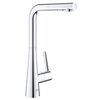 смеситель для кухни grohe zedra 32553002, выдвижной излив, хром в Астане фото № 1