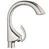смеситель для кухни grohe к4 33782sd0 с выдвижным изливом, суперсталь в Астане фото № 1