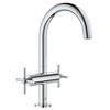 смеситель для раковины grohe atrio new 21019003, хром в Астане фото № 1