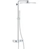 Душевая система с термостатом grohe euphoria smartcontrol system 310 cube duo 26508000, хром в Астане фото № 1