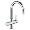 смеситель для кухни grohe blue pure 33251000, хром в Астане фото № 1