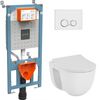 унитаз с инсталляцией 4в1 vitra s40 9860b003-7200 в Астане фото № 1