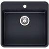 Кухонная мойка reginox ohio r32695 50x40 tapwing, jet black в Астане фото № 1