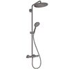Душевая система hansgrohe croma 26890340 select s, термостат, чёрный хром в Астане фото № 1