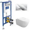унитаз с инсталляцией 5в1 villeroy&boch subway 2.0 5614r201 viconnect 92242700 92218061, хром в Астане фото № 1