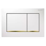 Клавиша geberit sigma 30 115.883.kk.1 белый. золото в Астане фото № 1