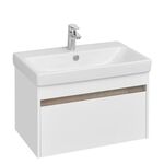 тумба с раковиной 80 см aquaton марти 1a283201my010+1wh501772  белый в Астане фото № 1