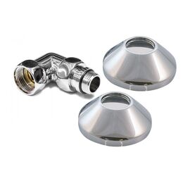 Комплект подключения для п/с 3/4"х1/2", хром нф-00000185 в Астане фото № 1