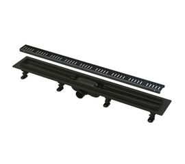 Водоотводящий желоб alcaplast apz10black-650m мм в Астане фото № 1
