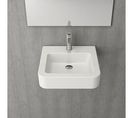 раковина подвесная bocchi scala pro 1123-001-0126 квадратная 65x50 см в Астане фото № 1