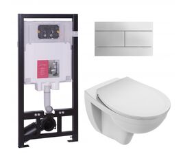 унитаз c инсталляцией jacob delafon patio e21740ru-00 в Астане фото № 1