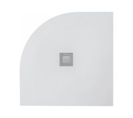 Atq-100x100u-w hidronatur pleasure поддон литьевой r550 1000х1000х30мм слив крышка бел кам (242256) в Астане фото № 1