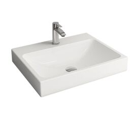 раковина накладная scala bocchi 1077-001-0126 60*48 белый глянец в Астане фото № 1