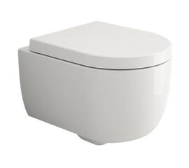 Подвесной унитаз bocchi v-tondo 1417-001-0129 rimless белый глянец в Астане фото № 1