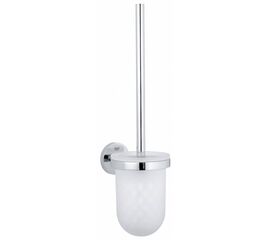 туалетный ершик grohe essentials  40374001 колба стеклянная цвет хром в Астане фото № 1