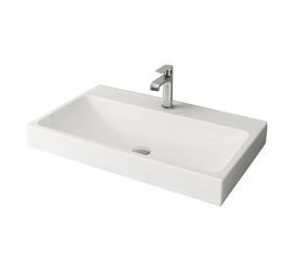 раковина накладная scala bocchi 1078-001-0126 80*48 белый глянец в Астане фото № 1