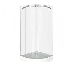 Душевой уголок bas 90x90 galaxy r-td-90-c-b в Астане фото № 1