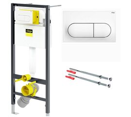 Инсталляция 3в1 viega 792831 prevista dry, visign for life 6,1120мм 8524.11 в Астане фото № 1