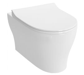 унитаз подвесной vitra 4449b003-0101 bella с микролифтом (комплект) в Астане фото № 1