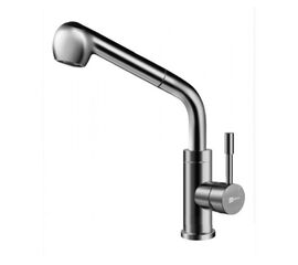 Lemark lm5076s expert смеситель для кухни с вытяжным изливом, сталь в Астане фото № 1