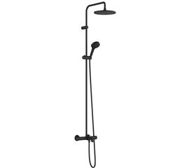 Душевая система hansgrohe vernis blend 26899670 240 черная матовая с термостатом в Астане фото № 1