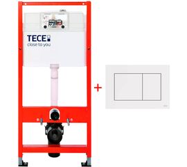 Инсталляция для унитаза teceprofil 9400407 c клавишей смыва now 9240400 в Астане фото № 1