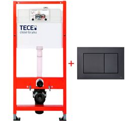 Инсталляция для унитаза teceprofil 9400407 c клавишей смыва now 9240407 в Астане фото № 1