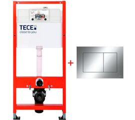 Инсталляция для унитаза teceprofil 9400407 c клавишей смыва base 9240701 в Астане фото № 1