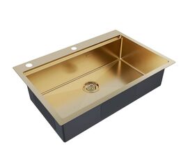 Кухонная мойка paulmark vast-pro pm 707551-bg в Астане фото № 1