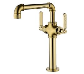 смеситель для кухни paulmark loft lo226006-g, золото в Астане фото № 1
