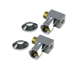 Комплект подключения для п/с secado 3/4"х1/2", квадратный, хром нф-00000190 в Астане фото № 1