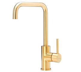 смеситель для кухни reginox crystal gold r30530, kitchen tap, золотой в Астане фото № 1