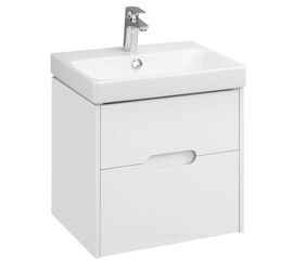 тумба с раковиной 55 см aquaton оливия 1a254201ol010+1wh501620 белый в Астане фото № 1