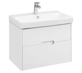тумба с раковиной 70 см aquaton оливия 1a254301ol010+1wh501628 белый в Астане фото № 1
