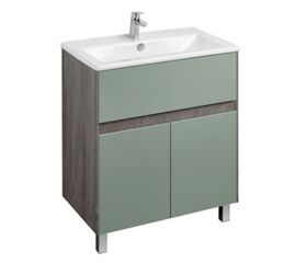 тумба с раковиной 75см aquaton форест 1a278301fr9c0+1wh501619, сумеречный голубой в Астане фото № 1