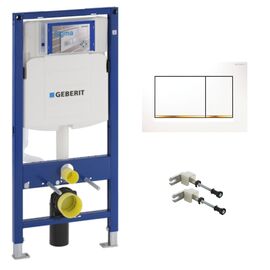 Инсталляция geberit duofix up320 111.300.00.5 с клавишей sigma 30 115.883.kk.1 в Астане фото № 1
