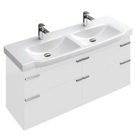 тумба с раковиной villeroy&boch sentique 125 белый глянец в Астане фото № 1