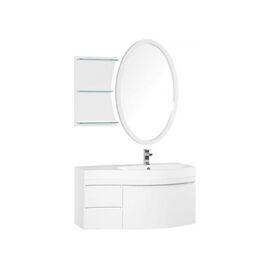 Мебель для ванной aquanet опера 115 r белый (3 ящика) в Астане фото № 1