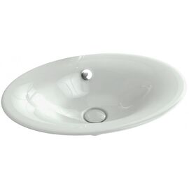 раковина накладная jacob delafon presquile e4439-00 60х40см в Астане фото № 1