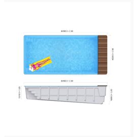 Бассейн franmer савой pool cover в Астане фото № 1