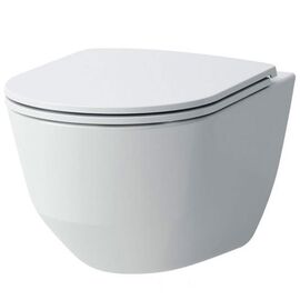 унитаз подвесной laufen pro new 8669570000001 rimless с крышкой slim soft-close в Астане фото № 1